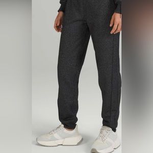 Lululemon limited edition Black Sparkle  glitter scuba sweats